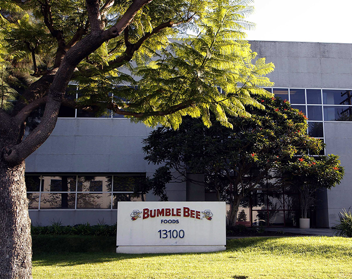The Bumble Bee tuna processing plant in Santa Fe Springs, Calif., is shown Monday, Oct. 15, 2012. 