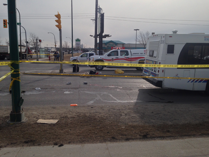 woman killed Winnipeg crash Keewatin Burrows