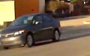 Calgary police believe this vehicle is involved in a hit-and-run that seriously injured a cyclist on Monday, March 30th, 2015.