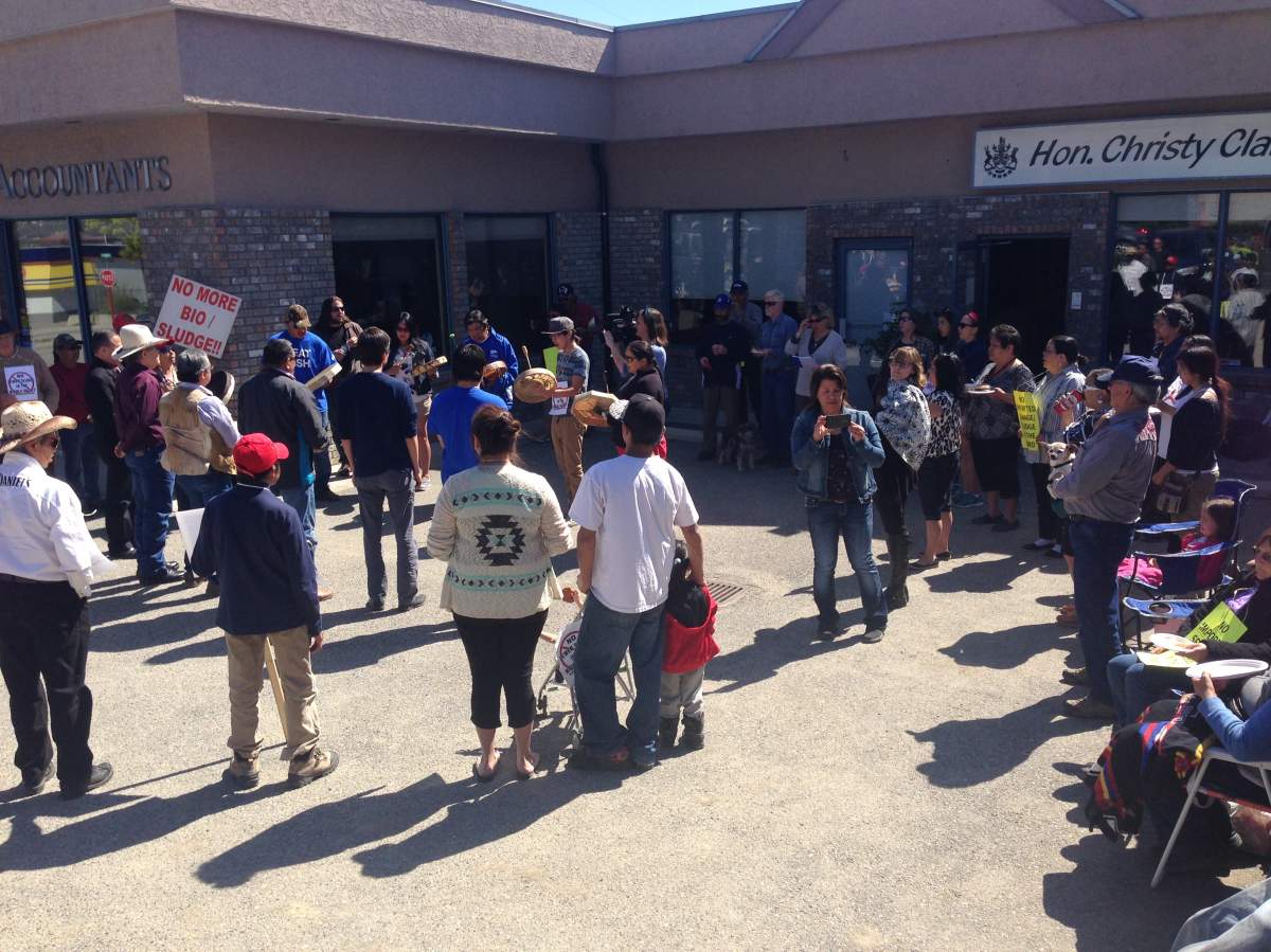 Protest over sewage waste may escalate - image
