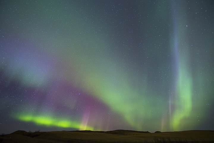 Taken about 20 kilometres east of Saskatoon on April 9.