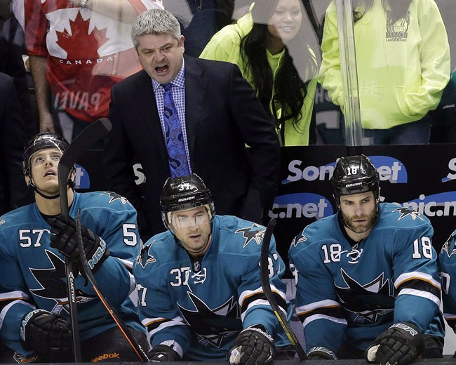 McLellan out after 7 years as coach of San Jose Sharks