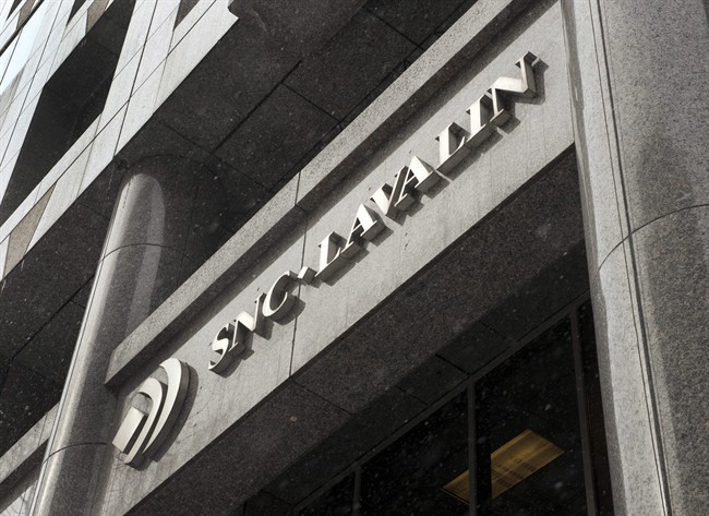 The head office of SNC-Lavalin ia seen Thursday, February 19, 2015 in Montreal. 