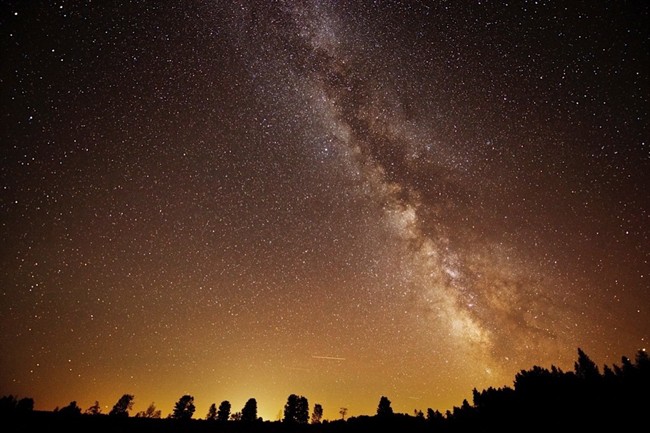 The Milky Way, seen outside.