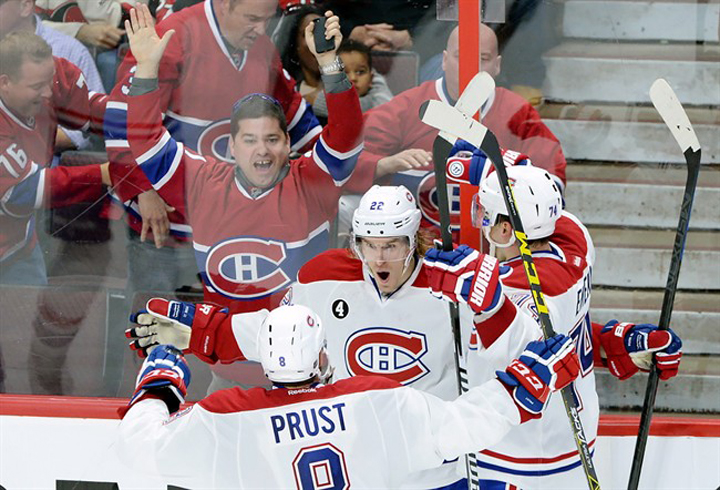 Dale Weise Montreal Canadiens Winnipeg NHL Playoffs