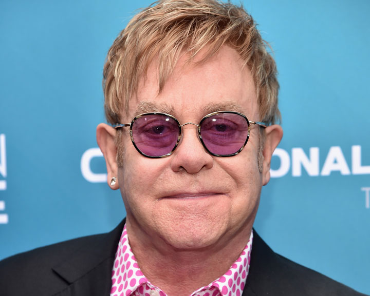 Elton John, pictured in March 2015.
