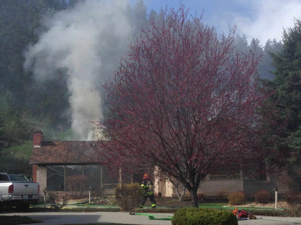 Quick response to residential fire in Kelowna - image