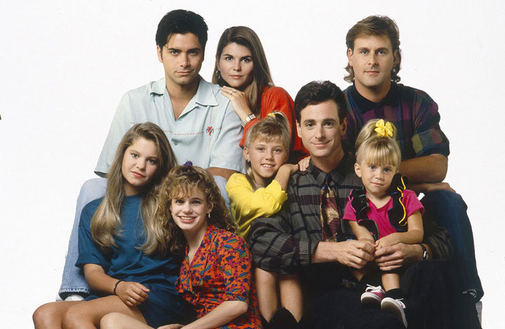 The cast of 'Full House' in an undated publicity photo.