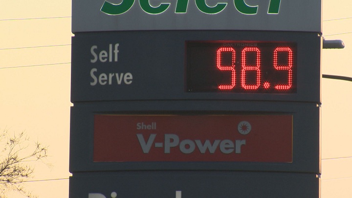 gas price Winnipeg