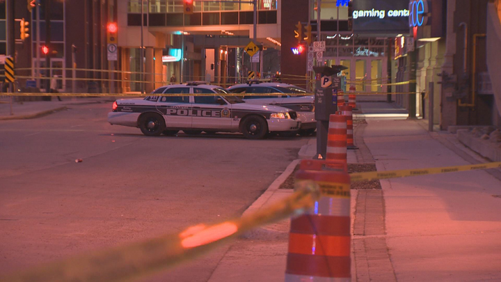 Hargrave Street Winnipeg police assault