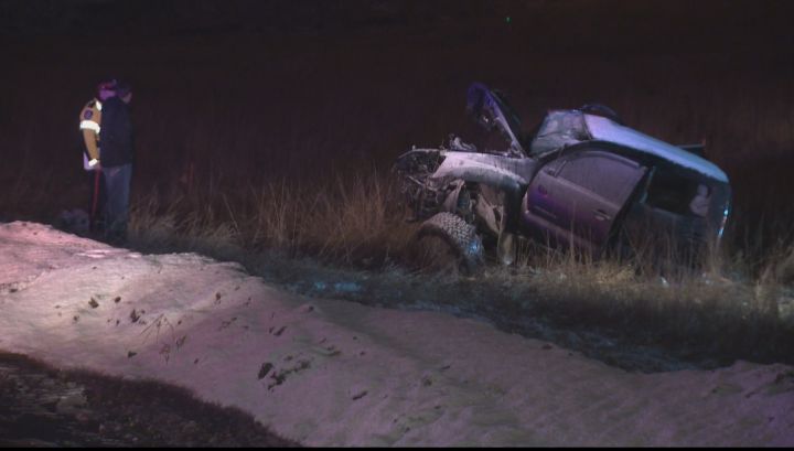 A man in his 20s was taken to hospital after a serious collision on Anthony Henday Drive Thursday night.