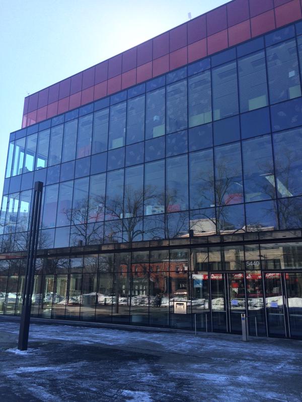 The Halifax Central Library's website said it was open for regular hours on it's main info page, but a sign on the front door said otherwise.
