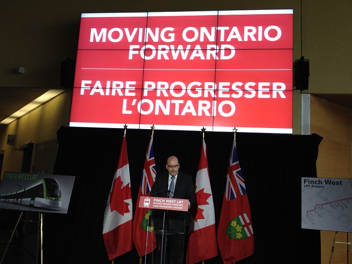 Former cabinet minister Steven Del Duca launched a plan for his first 100 days in office.