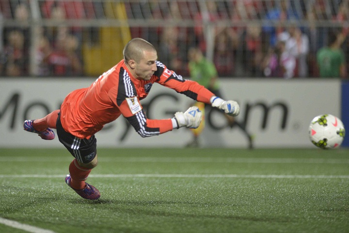 Montreal Impact goalie Evan Bush said he’s excited to play against a legend.