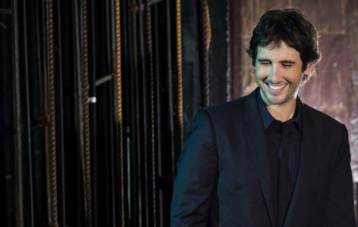 Josh Groban's new album 'Stages' is out April 28.