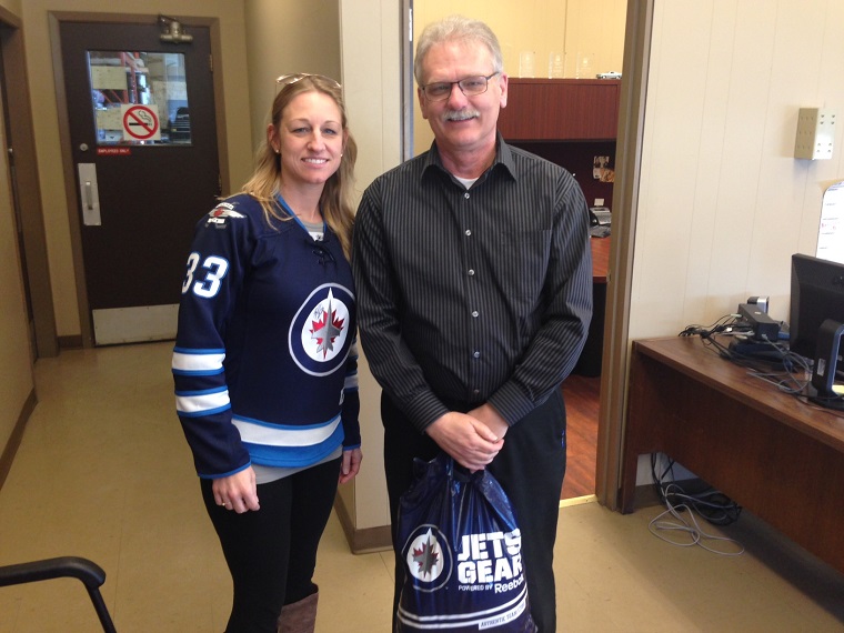 Jody Travassos and Murray Doerksen
