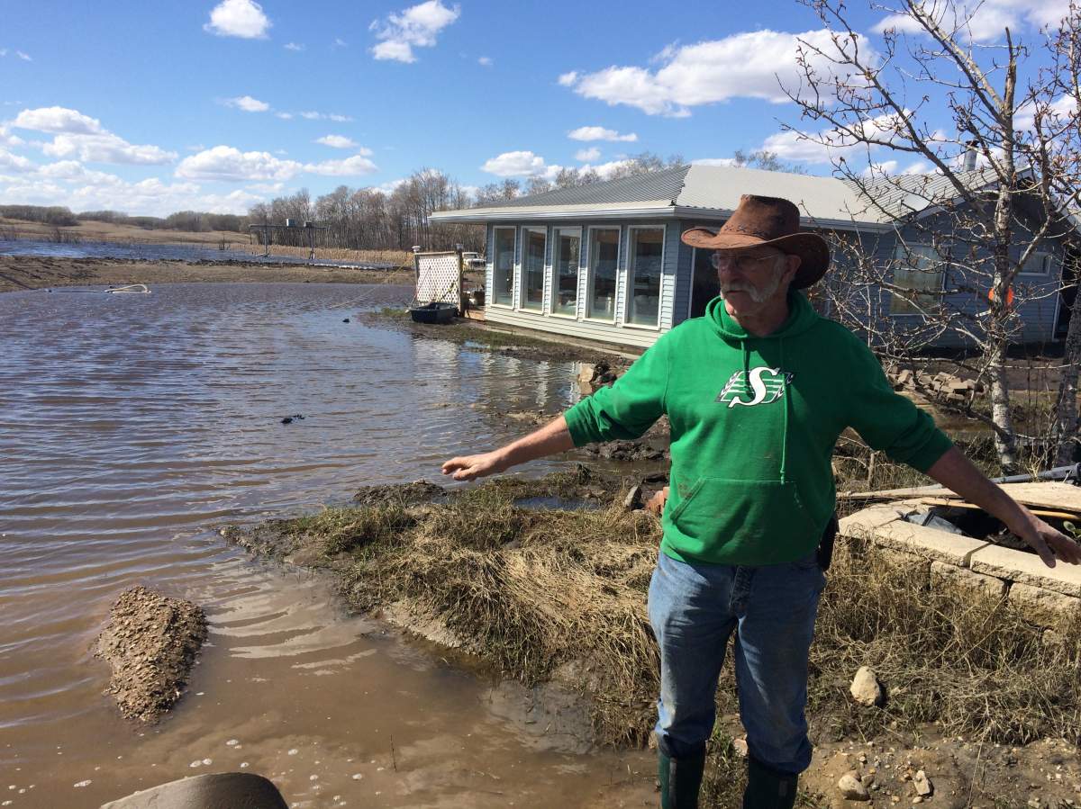 A week ago and much to his surprise, the water came rushing into Allan Resener's home in the RM of Lipton.