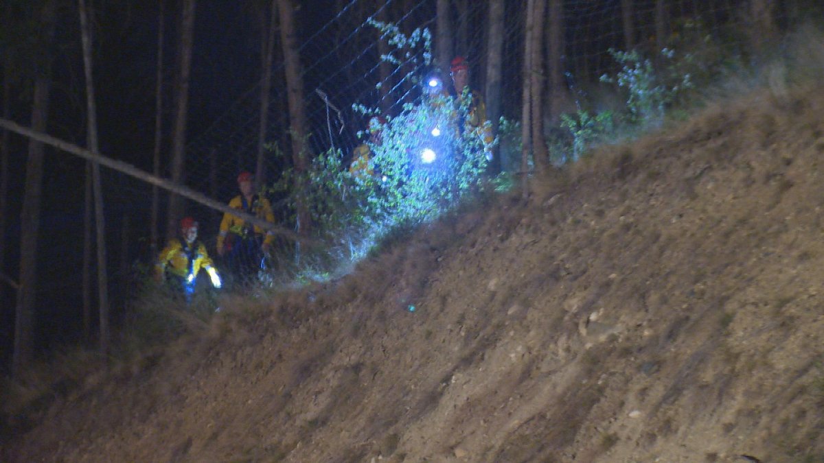 West Kelowna Crews called in to help young man stuck on Mount Boucherie - image