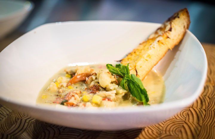 Classic lobster chowder can stand alone as a main dish for lunch or will impress as a dinner starter.