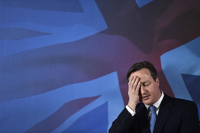 Cameron makes football blunder in UK election speech - image