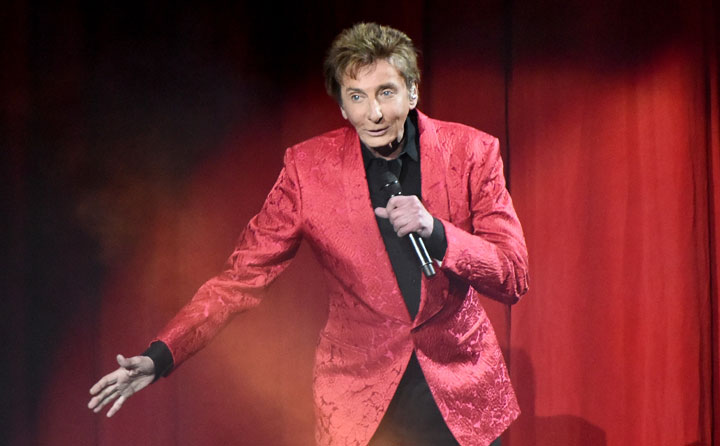 Barry Manilow, pictured in February 2015.