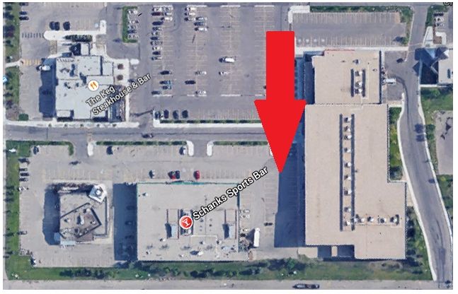 0-100 block of Crowfoot Terrace northwest where the CPS officer's vehicle was parked. 