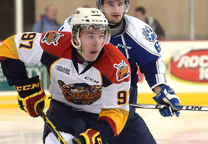 Connor McDavid, 18, of the Erie Otters is likely to be the first draft pick of the Edmonton Oilers who won the NHL entry draft lottery.