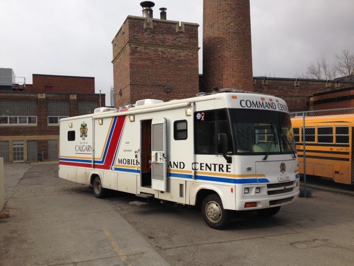 Mobile command centre Red Mile