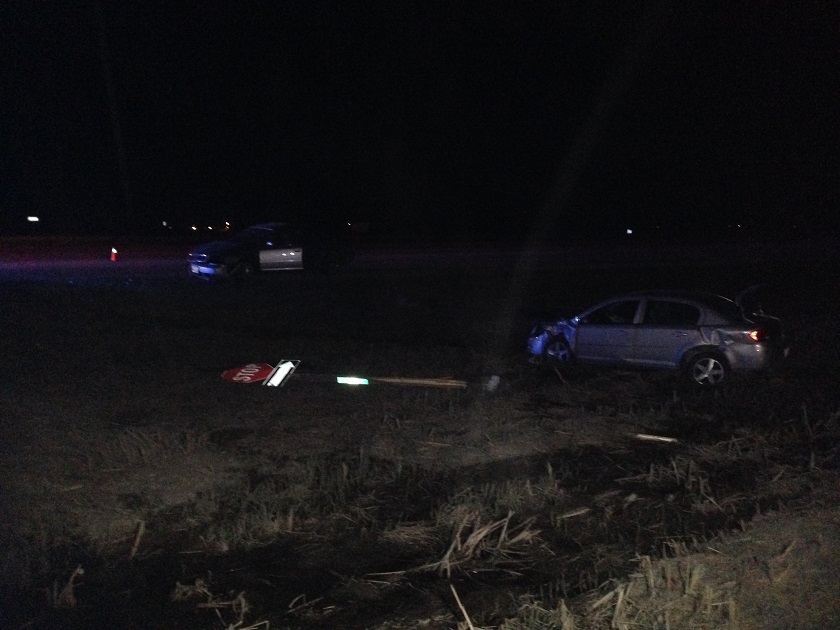 A serious crash north of Winnipeg on McPhilips Street Friday night involving at least two cars.