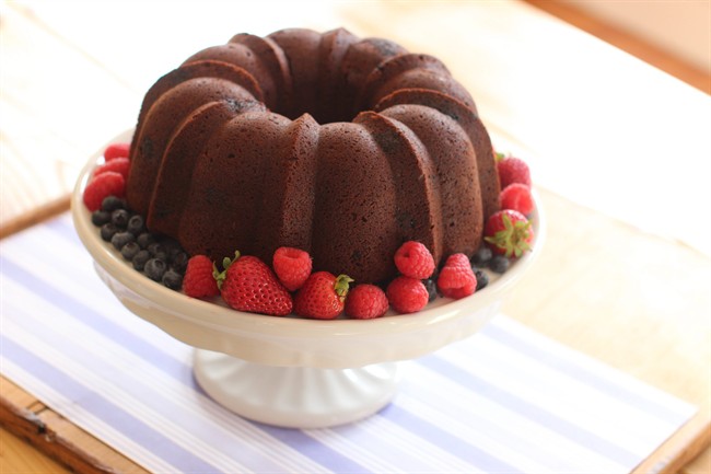 Show Mom some love with a moist chocolate - and beet! - cake