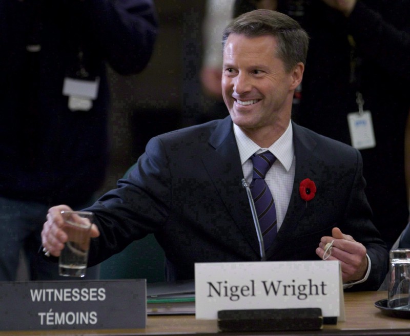 Nigel Wright, former chief of staff for Prime Minister Stephen Harper.  Nigel Wright, chief of staff for Prime Minister Stephen Harper. THE CANADIAN PRESS/Sean Kilpatrick.