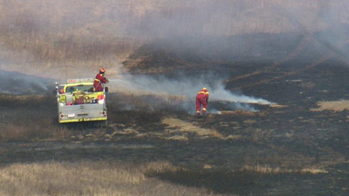 Nose Hill fire