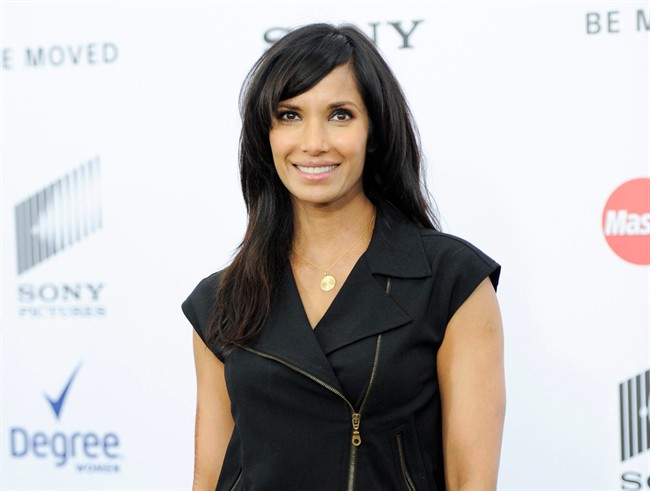 TV personality Padma Lakshmi.