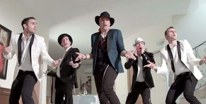 A scene from "Passover Funk.".