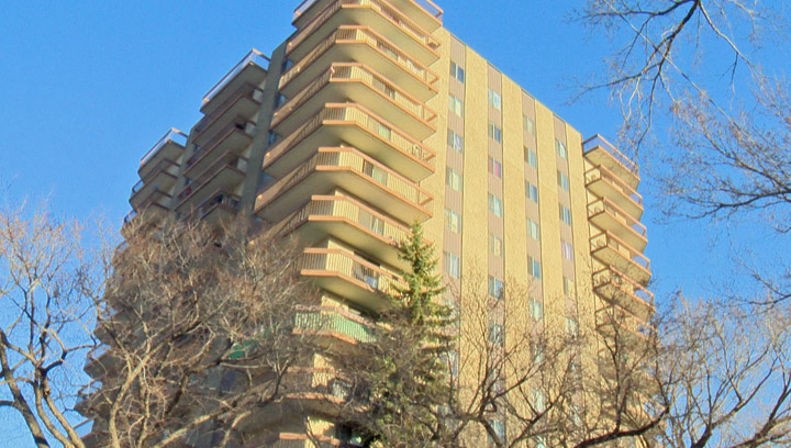 An unattended candle was the cause of fire that forced the evacuation of a Saskatoon high-rise apartment building.