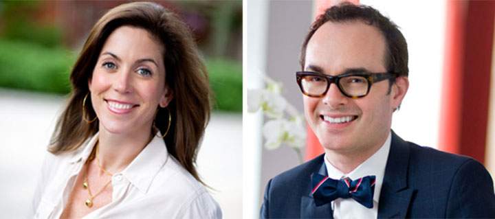 Sarah Richardson and Tommy Smythe.