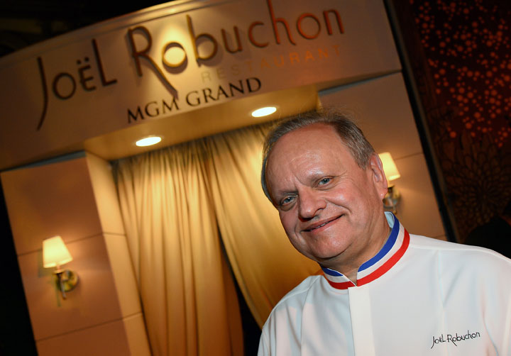 Joël Robuchon, pictured in May 2014.