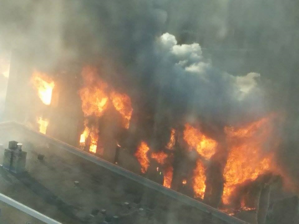 Hargrave Winnipeg fire