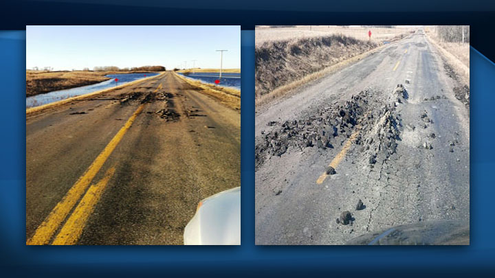 The distinction of being the worst road in Saskatchewan in 2015 goes to Highway 354 near Dilke.