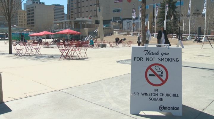 Smoke-free Churchill Square