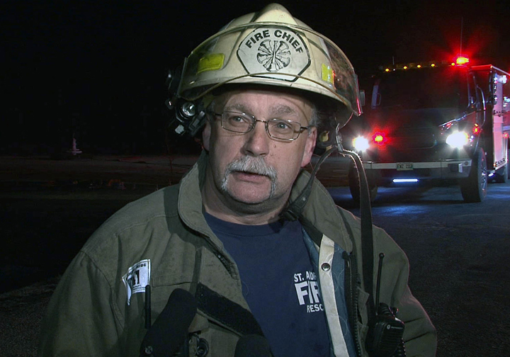 Chief Ken Peacock St. Andrews Manitoba fire