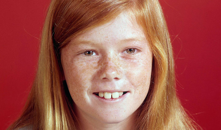 Suzanne Crough, pictured in an undated publicity photo during the run of 'The Partridge Family.'.