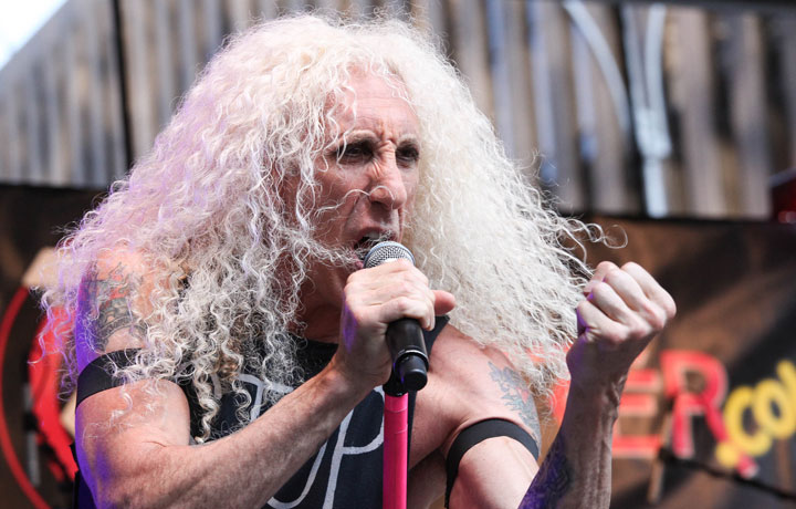 Dee Snider of Twisted Sister, pictured in July 2014.