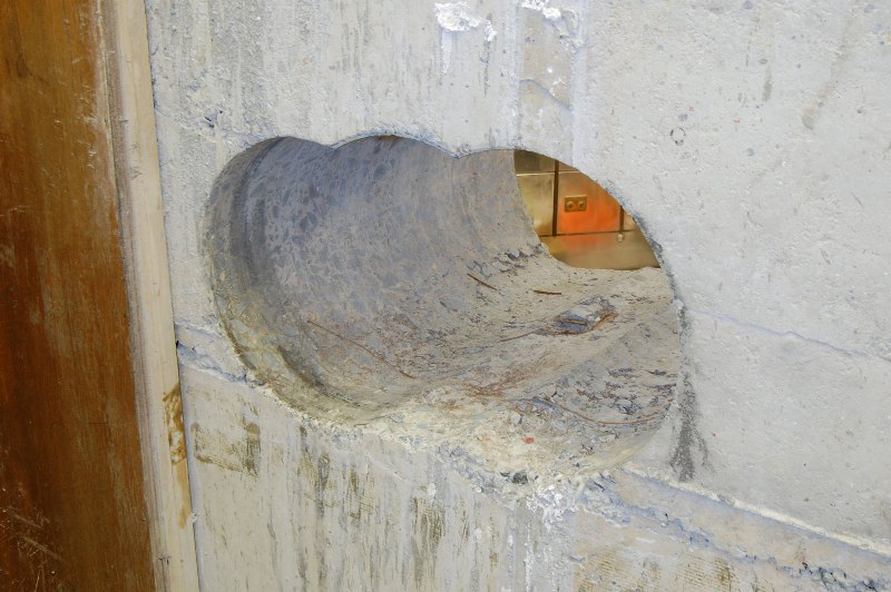 Metropolitan Police have released images of the tunnel leading into the vault at the Hatton Garden Safe Deposit company.