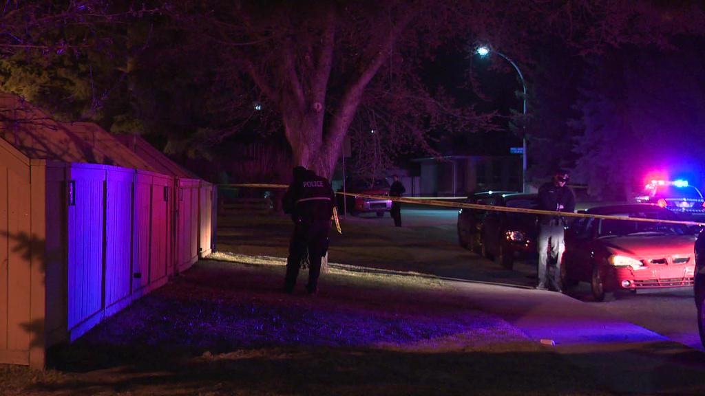 An early morning shooting at a park in west Edmonton left a 25-year-old man in critical condition. April 20, 2015.