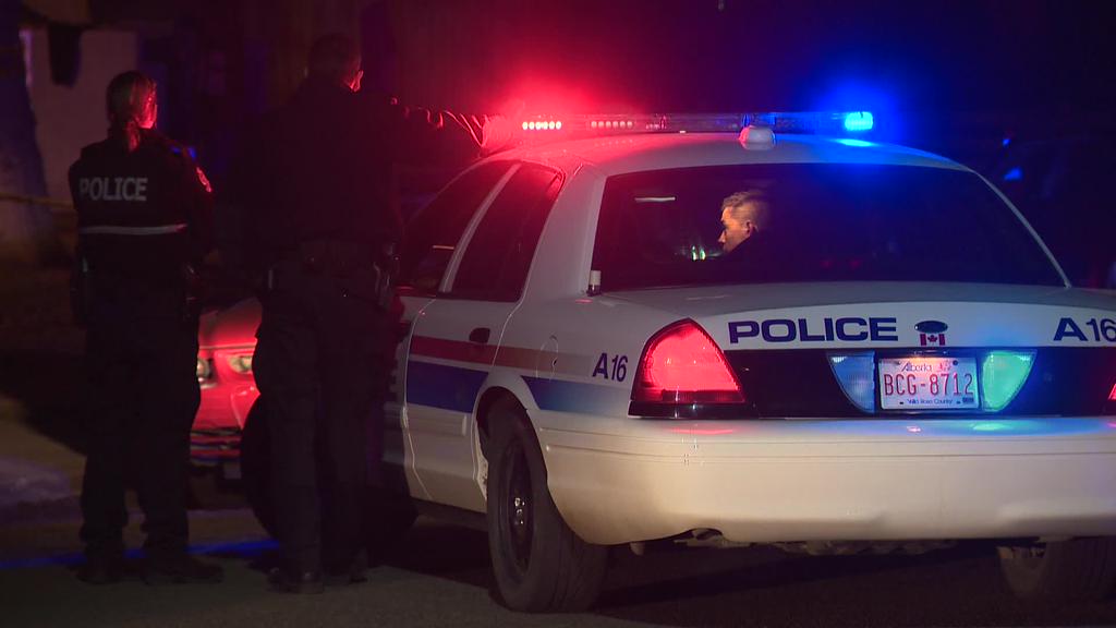 An early morning shooting at a park in west Edmonton left a 25-year-old man in critical condition. April 20, 2015.