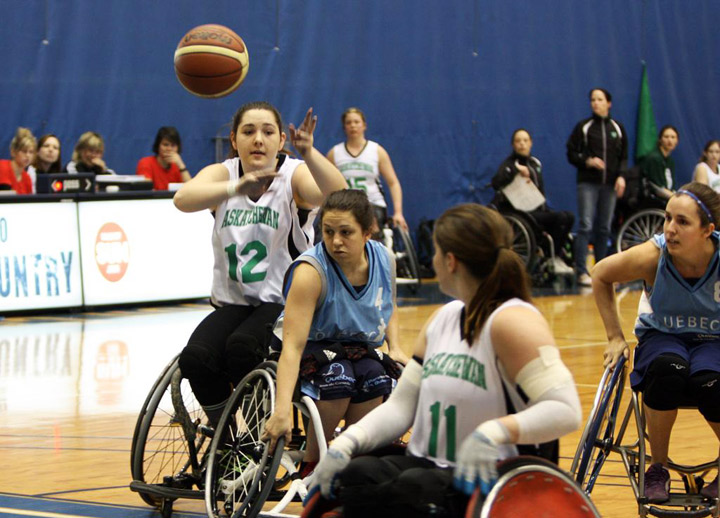 Team Saskatchewan wins bronze at 2015 women’s wheelchair basketball championship Sunday.