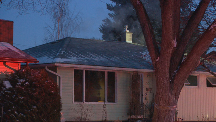 One dead after a house fire in Saskatoon Wednesday morning.