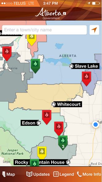 Crews battling new wildfires in warm and dry western Alberta backcountry - image