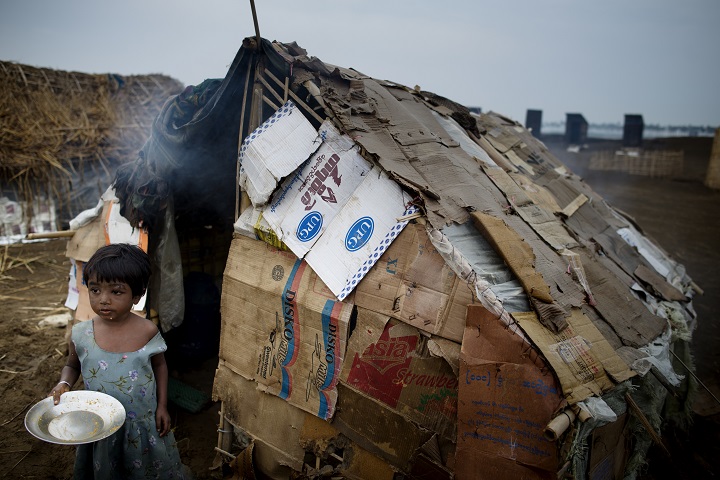The U.N. says the number of hungry people around the world has dropped to 795 million despite natural disasters, ongoing conflicts and poverty.